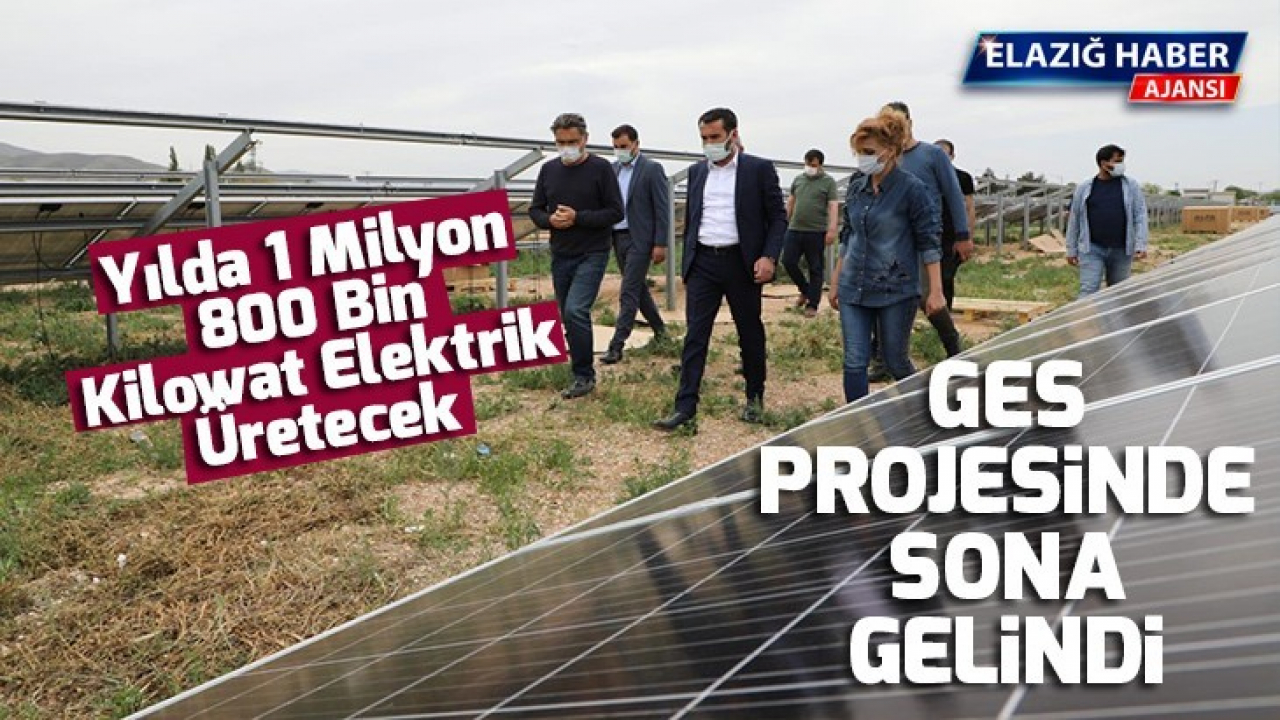 Elazığ Belediyesi Güneş Enerji Santrali Kuruyor