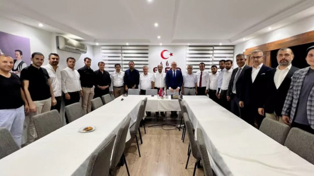 Başkan Gürkan'dan Genel Başkan Asmalı'ya ve ELFED'e Ziyaret