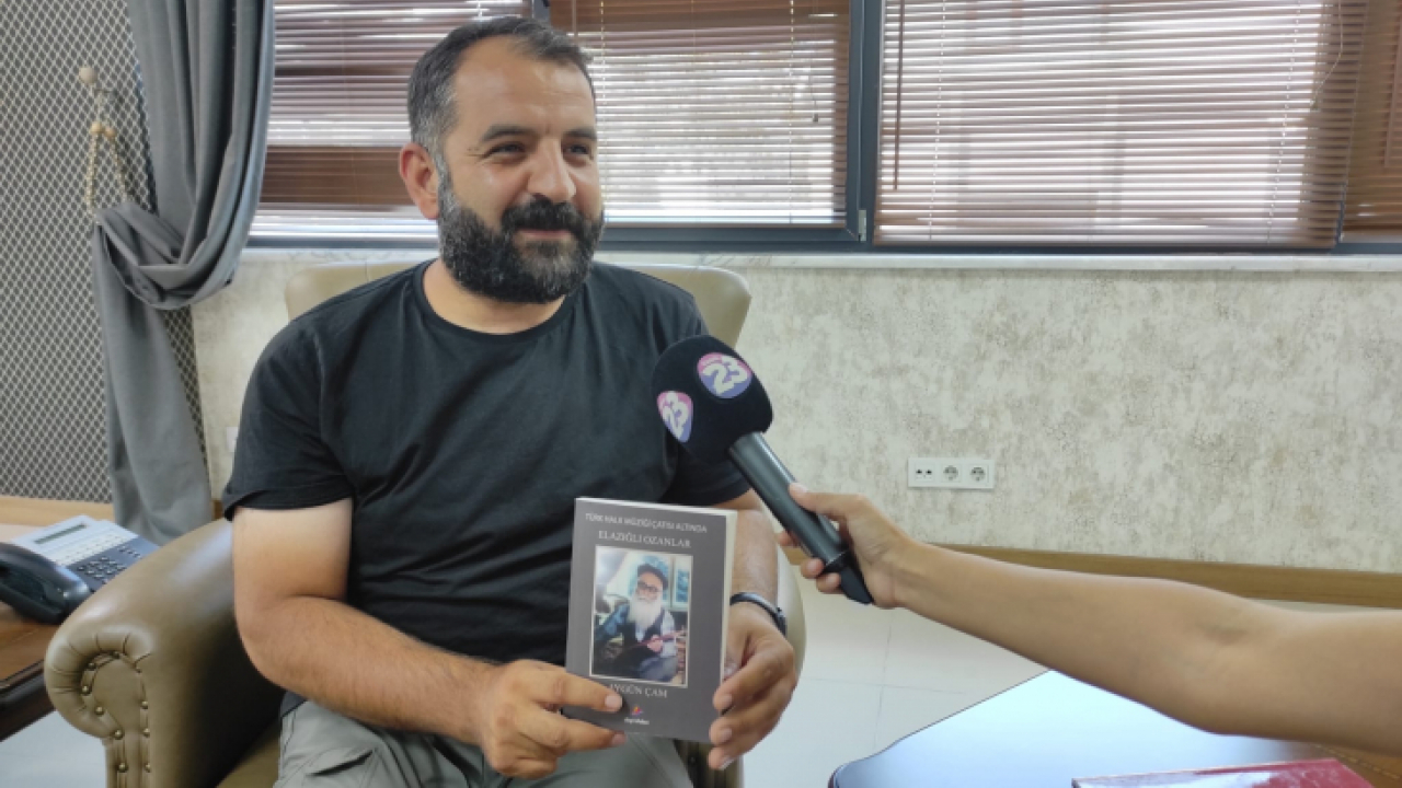 Aygün Çam'ın Yeni Kitabı 'Türk Halk Müziği Çatısı Altında Elazığlı Ozanlar' Çıktı