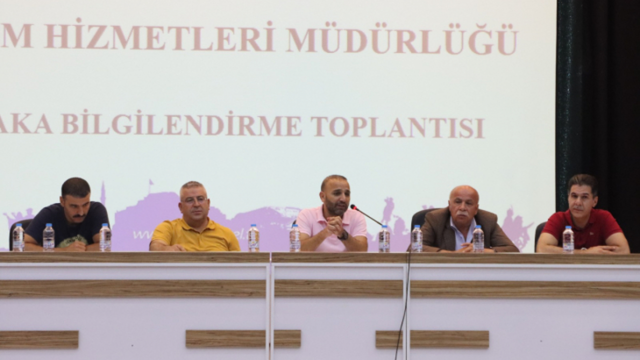 Elazığ Belediyesi'nde T Plakayla İlgili Çalışma Programı Bilgilendirme Toplantısı Yapıldı