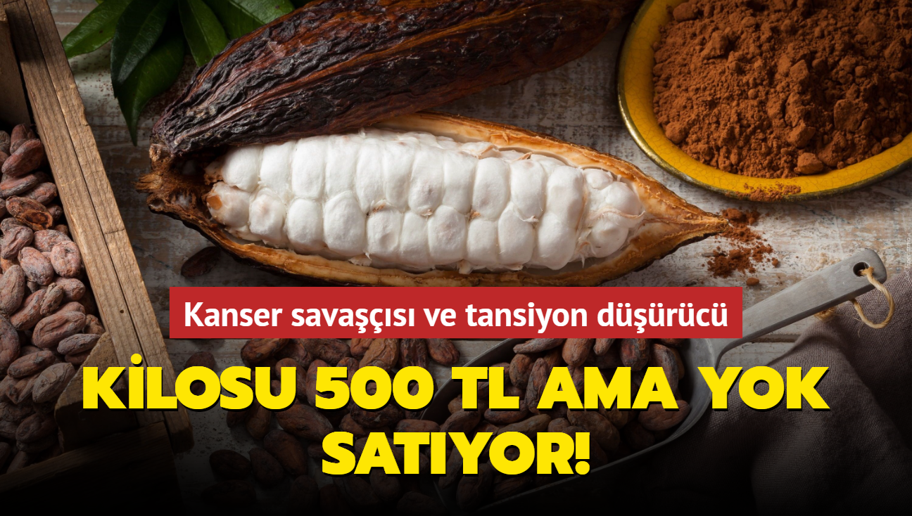 Fiyatı 500 TL, ama büyük talep görüyor! Kanserle mücadele eden ve tansiyonu dengeleyen ürün.